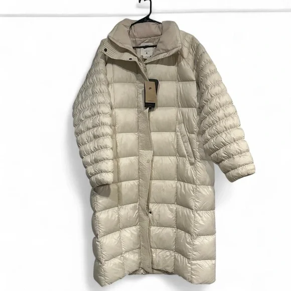 Nike Puffer Primaloft Thermal Oversized Parka - NWT Large Ivory - Picture 4 of 10